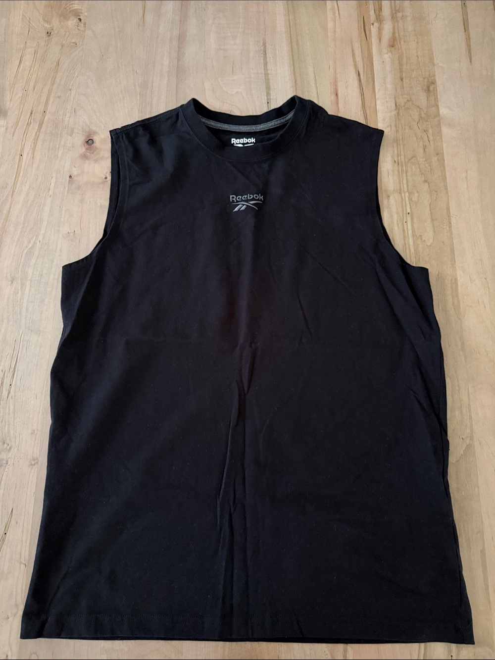 Reebok Black Men's Sleeveless Training Tank